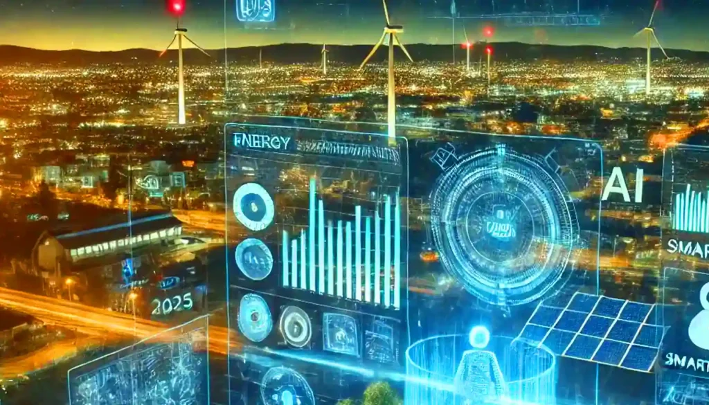 Illustration from NexaKing (NXK) post showing AI token development, Ethereum (ERC-20) technology, and crypto-powered research, AI-Driven Energy Optimization Systems—Harnessing Artificial Intelligence for Sustainable Power Management
