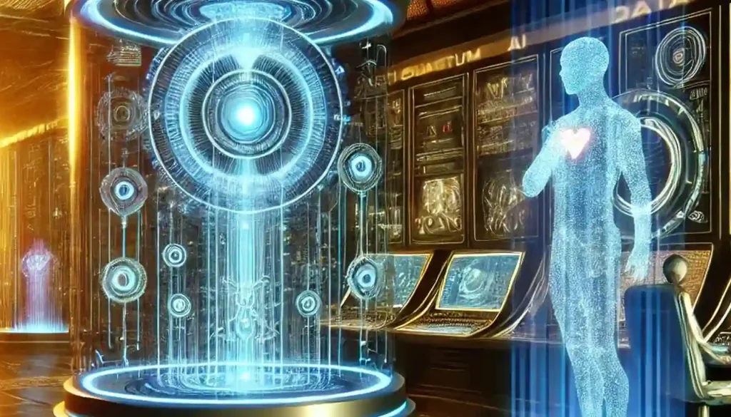Illustration from NexaKing (NXK) post showing AI token development, Ethereum (ERC-20) technology, and crypto-powered researchQuantum AI Data Encryption Systems—Securing the Future of Digital Communication